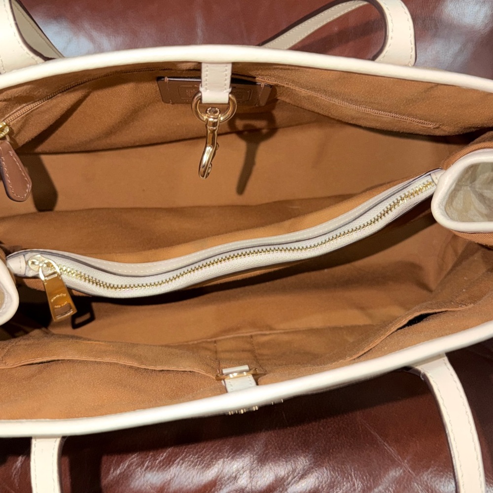 🔥🔥🔥Coach Signature Drawstring Carryall Shoulder Bag - Picture 13 of 16